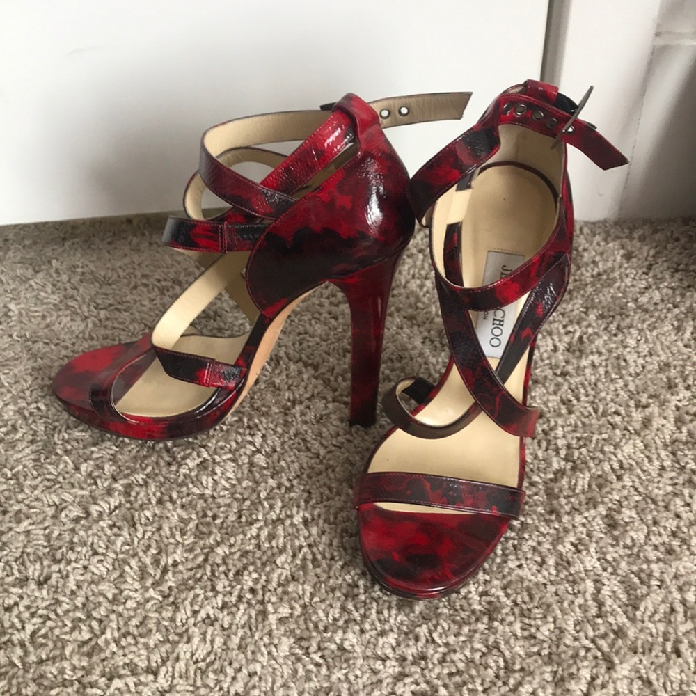 Jimmy Choo Platform Strappy Sandal